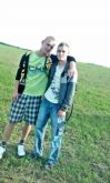 Ja wraz z bratem (chlopak w zielonej bluzce)
